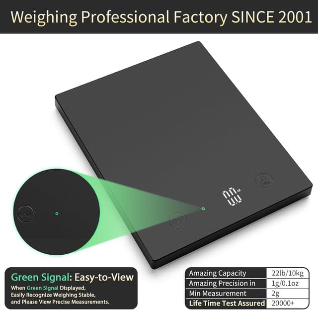 Thumbnail 1 de Homebuds Küchenwaage 10 kg ⚖