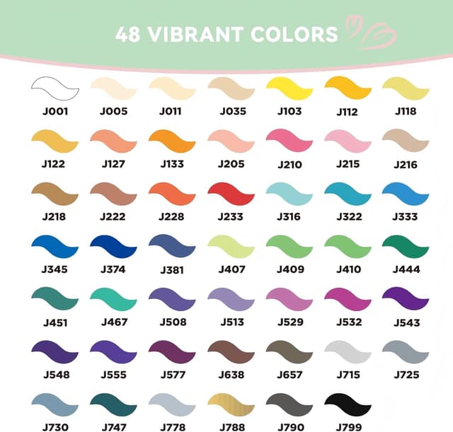 Thumbnail 5 de Arrtx Simptap Top Valve Action 48 colores para pintar piedras