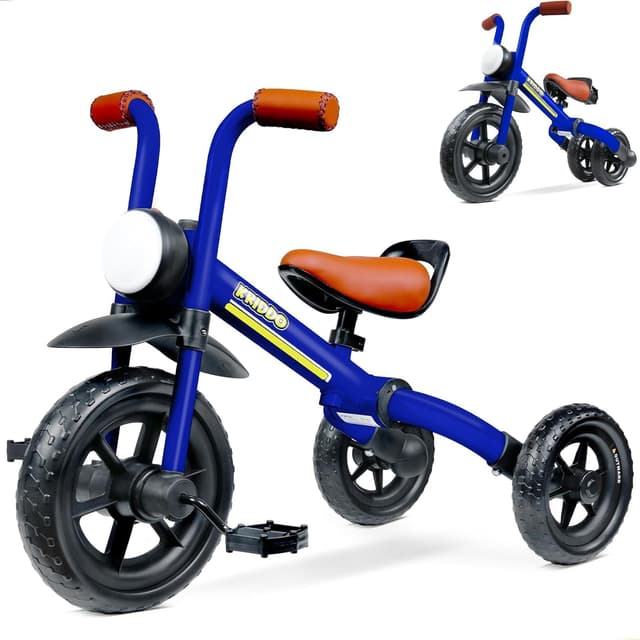 Thumbnail 6 de KRIDDO 2-in-1 Kids Balance Bike and Tricycle (2 to 5 Years) with Detachable Pedals and Front Light