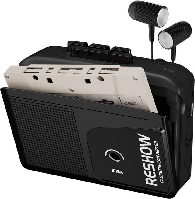 Imagen de Reshow Lettore cassette portatile 1️⃣ en OfertitasTOP