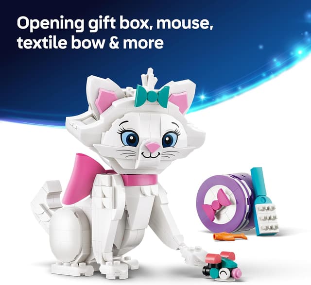 Detalle de LEGO Marie toy cat 43286 figure