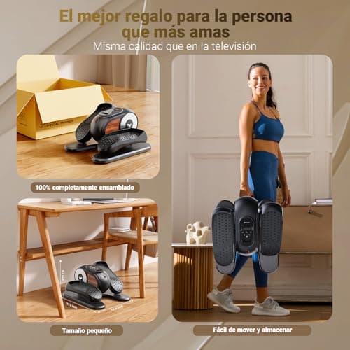 Detalle 2 de MERACH Máquina Elíptica Mini 12 Velocidades 💪