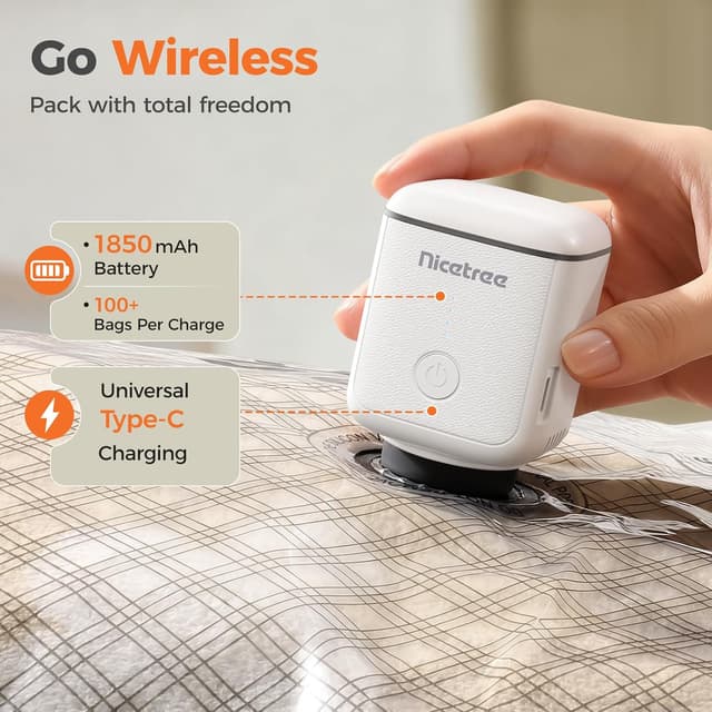 Detalle 2 de Nicetree 18-Pack Vacuum Storage Bags 3 Sizes