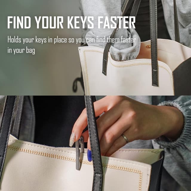 Detalle 2 de KeyUnity KM07 keychain clip 67mm