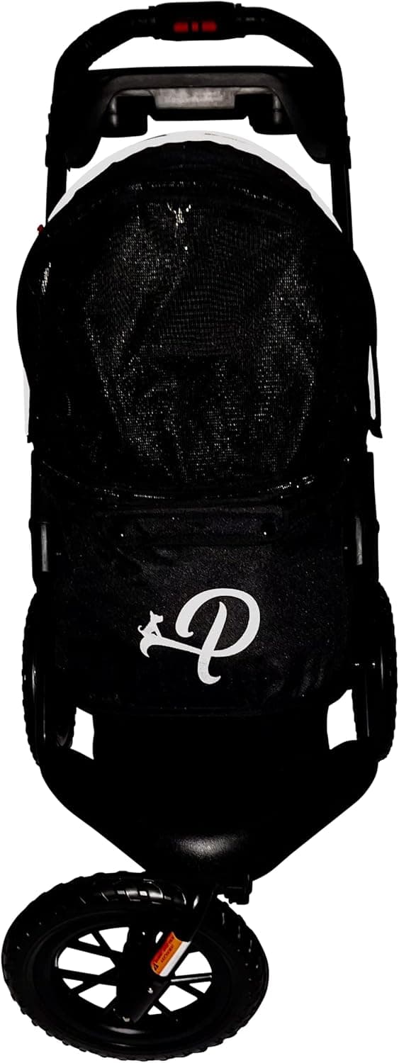Detalle 2 de PETIQUE Chinook Black Luxury Dog Stroller 23kg