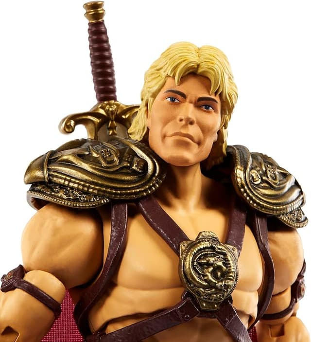 Detalle 2 de Masters del Universo MOTU He-Man Deluxe Figura Acción 🎉