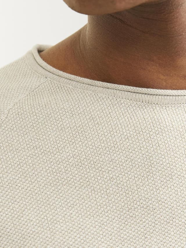 Thumbnail 6 de Felpa uomo Jack & Jones Jjehill Knit Crew Neck Noos (confezione da 1)