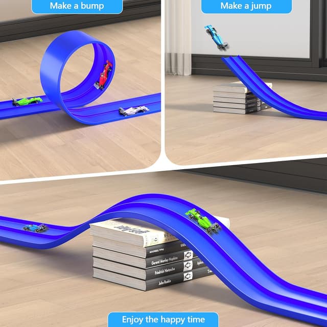 Thumbnail 5 de 5M Flexible Race Track with 4 Cars