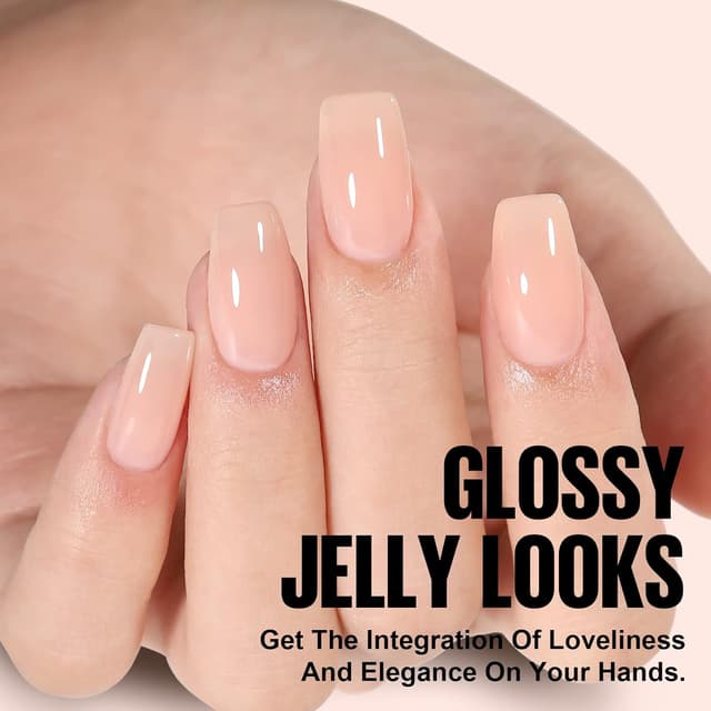 Detalle 2 de TOMICCA Semi-permanenter Nagellack Nude-Rosa (French Nude), UV-Gel/LED, 15 ml, Soak Off