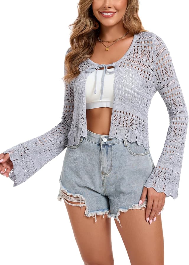 Detalle 1 de Dosieyeo Strickjacke Cardigan 175 cm