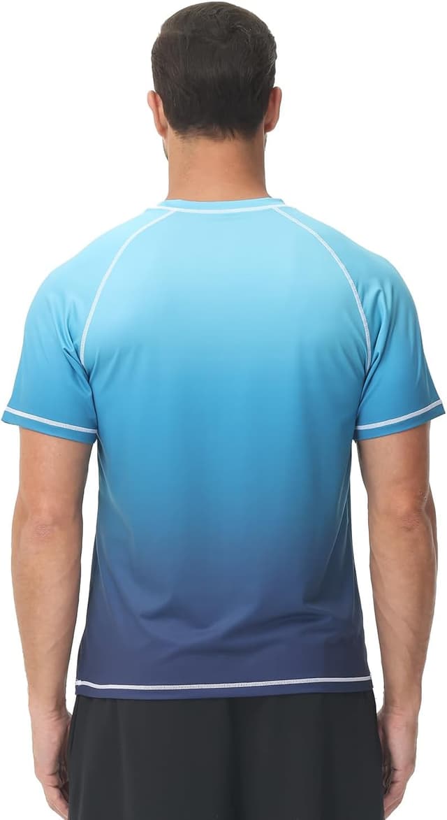 Detalle de Men’s UPF 50+ rash guard swim top