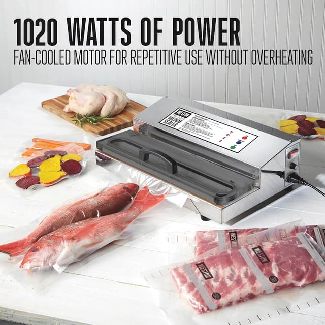 Detalle 2 de Weston Pro 2300 Vacuum Sealer 1020W 🥩