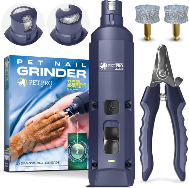 Imagen de PETPROVED Dog Nail Grinder 2 speeds en OfertitasTOP