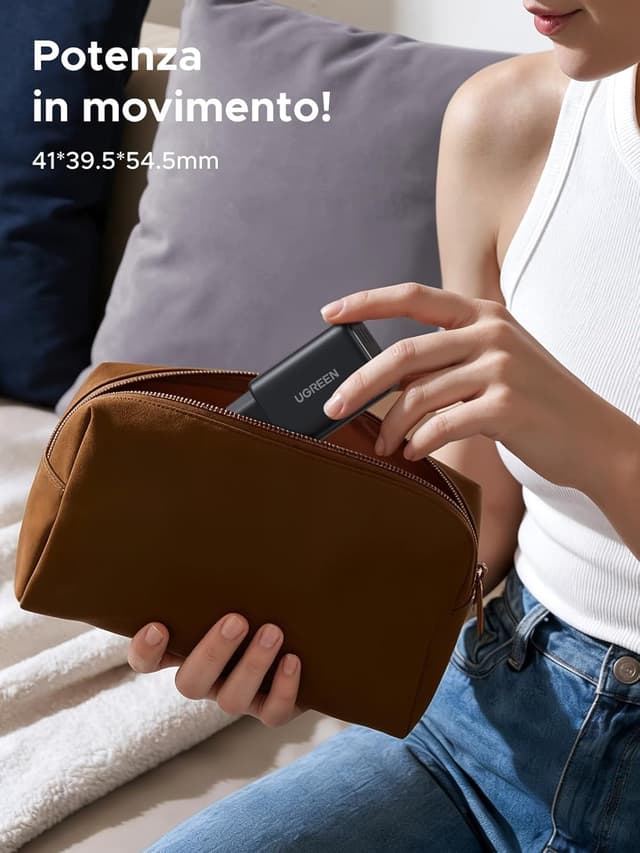 Thumbnail 5 de UGREEN 45W Caricatore USB C 5 porte