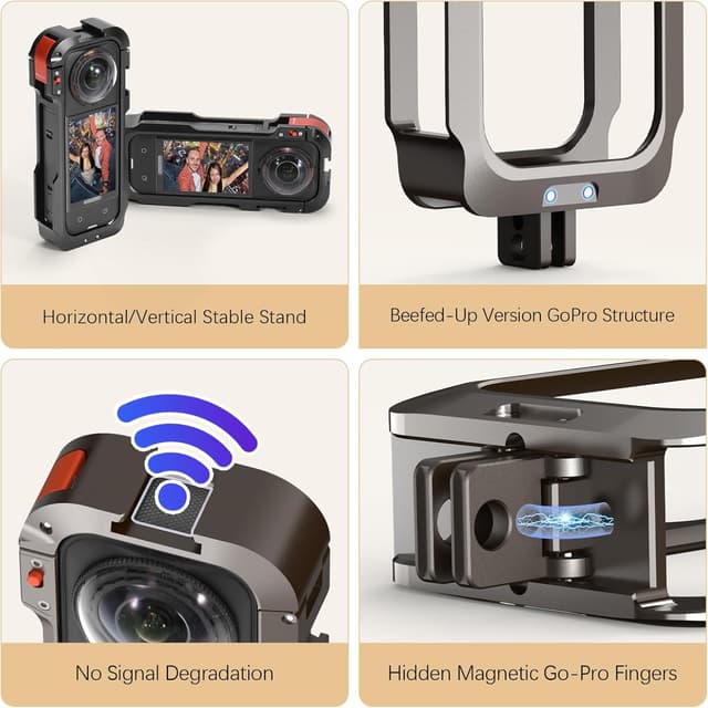 Thumbnail 6 de Amazear Insta360 X5 Metal Protective Case