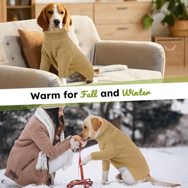 Thumbnail 3 de Queenmore Turtleneck Check Knit Sweater 3XL