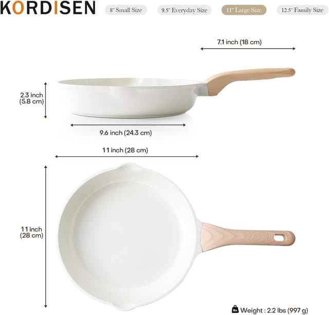 Thumbnail 5 de Kordisen Ceramic Frying Pan 28 cm