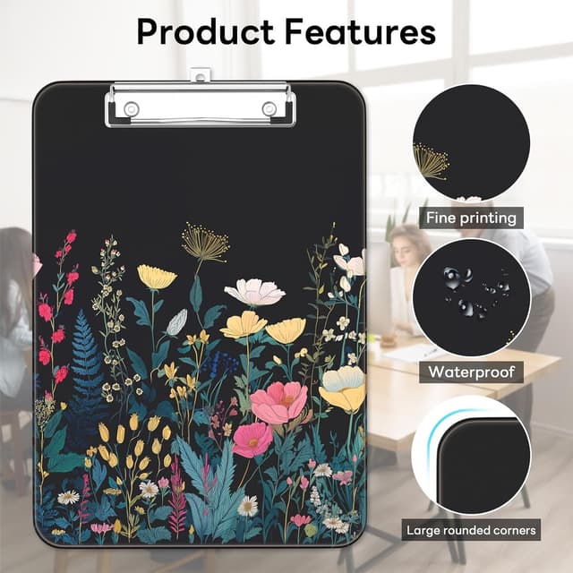 Thumbnail 5 de Luminzo Klemmbrett A4/Letter 9 x 12,5 Zoll