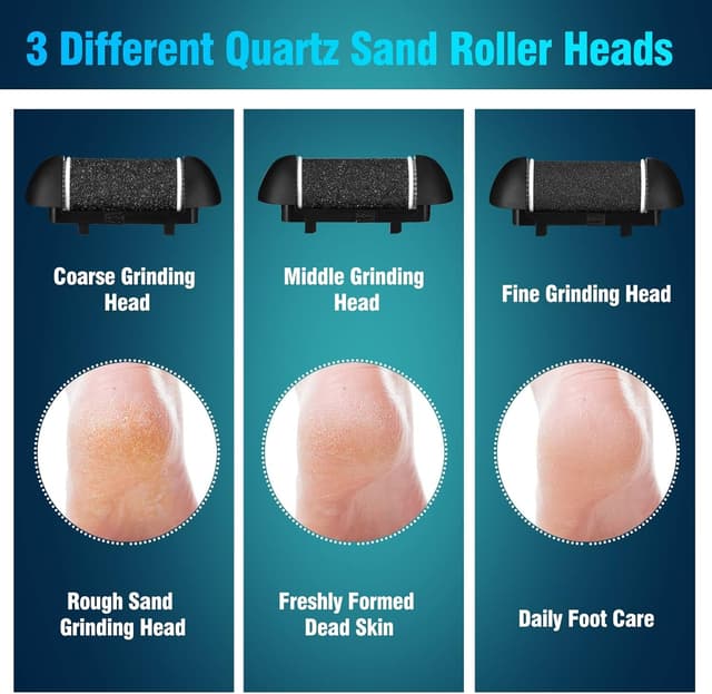 Detalle 2 de Wetisedg® Electric Foot File 1200mAh