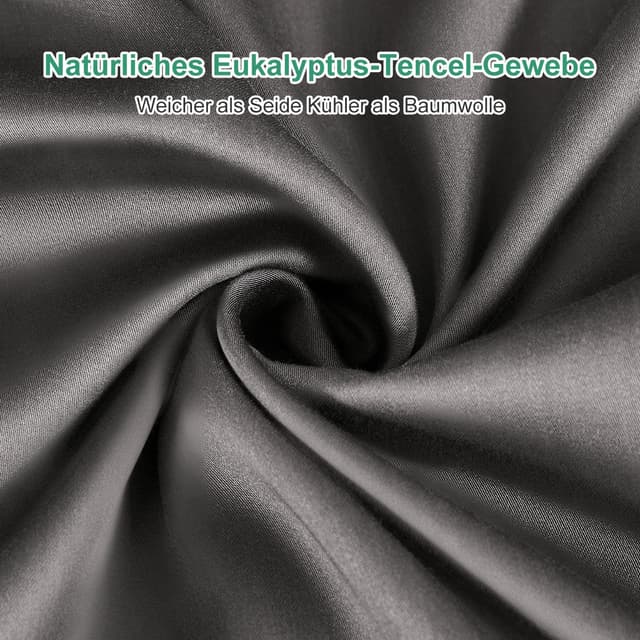 Detalle 2 de MH MYLUNE HOME Lyocell Bettwäsche-Set 135x200