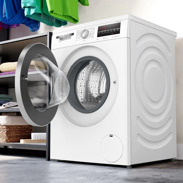 Detalle de Bosch WUU28T67ES reacondicionada (grado C) 9 kg y 1.400 rpm con motor EcoSilence
