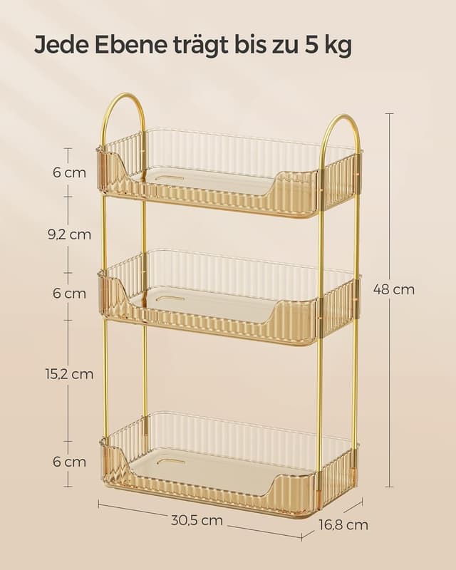 Thumbnail 4 de SONGMICS Make-up Organizer 3 Ebenen 💄