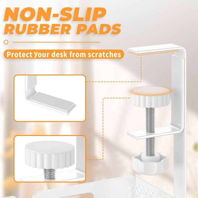 Detalle 2 de Tivddikun Cable Management 25" under-desk organiser