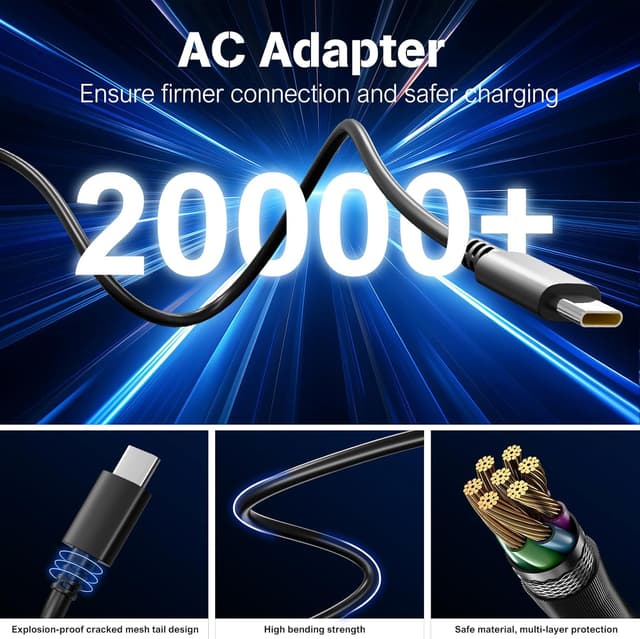 Detalle 2 de Lenovo 65W USB-C Laptop Charger for ThinkPad