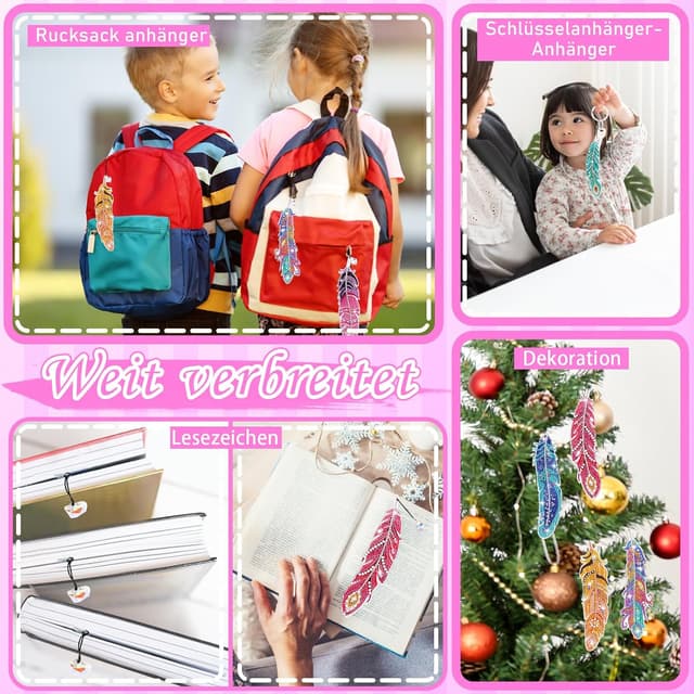 Thumbnail 4 de Diamond Painting Bastelset Kinder ab 6 Jahre