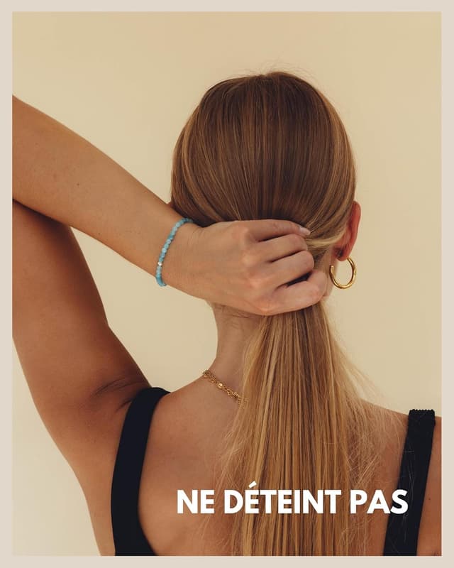 Detalle 2 de GD GOOD.designs Bracelet perles 18 cm