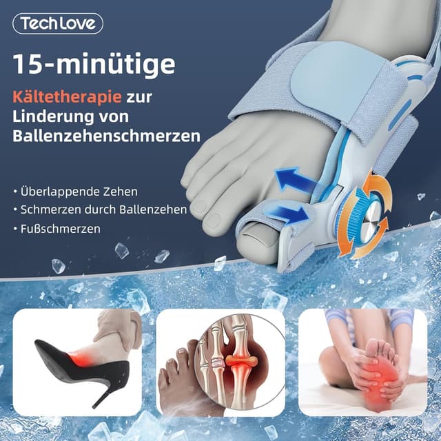 Detalle 2 de Tech Love Hallux Valgus Fixierplatte 3 Winkel