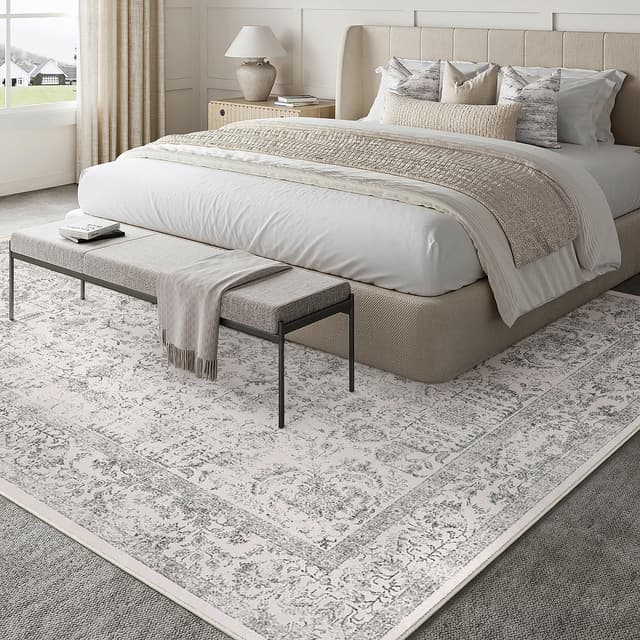 Detalle de HUGEAR Vintage Waschbarer Teppich 240x300