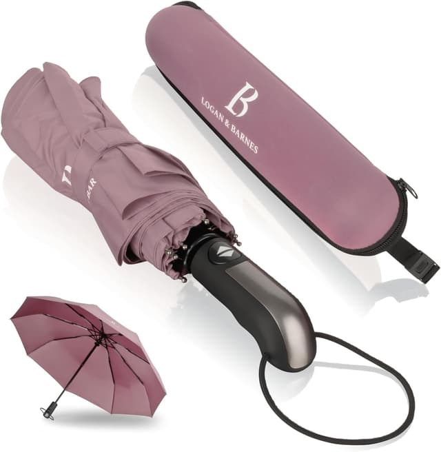 Imagen de LOGAN & BARNES Manchester Regenschirm Sturmfest en OfertitasTOP