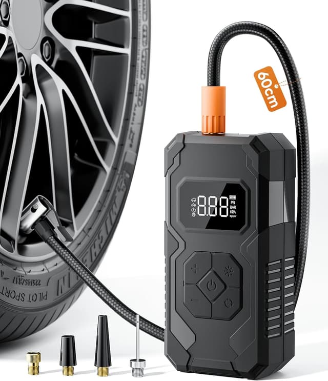 Imagen de Tiiletzote Elektrische Luftpumpe 150 PSI Reifenpumpe ⛽ en OfertitasTOP