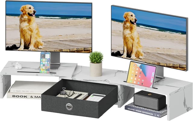 Detalle de OYRREU Monitorständer 15,5 cm Schreibtisch