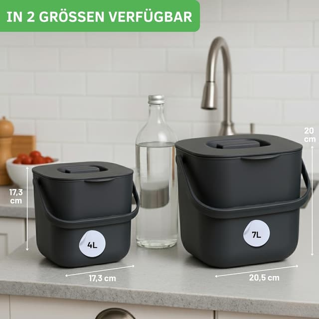 Thumbnail 2 de YourCasa Biomülleimer 4 L 🗑