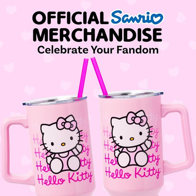 Detalle 1 de Hello Kitty 40 oz insulated tumbler