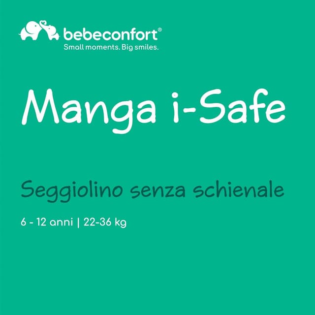 Thumbnail 1 de Bebeconfort Manga i-Safe alzata auto 128-150 cm
