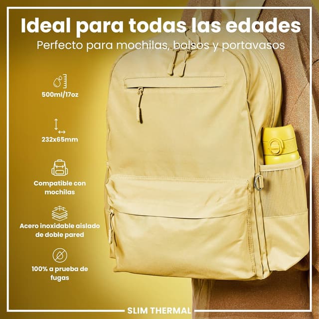 Detalle 2 de Ion8 Botella de Agua de Alta Durabilidad 💧