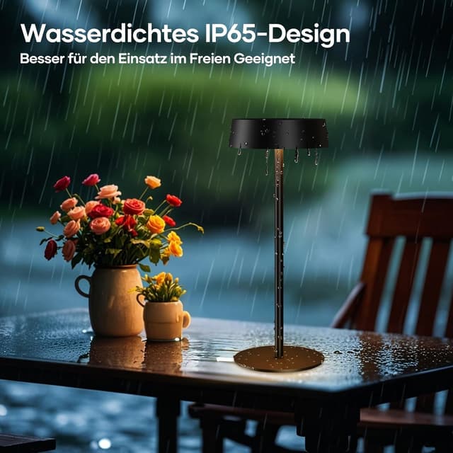 Detalle de Suright Solar Tischlampe 4000 mAh Akku