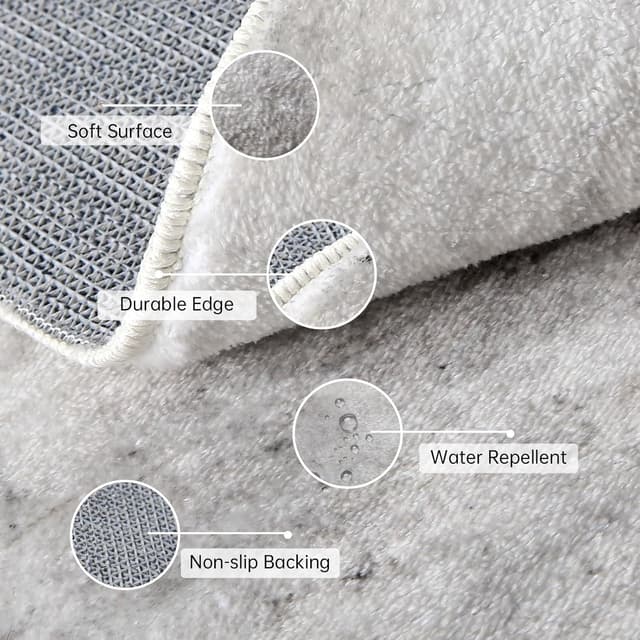 Thumbnail 2 de Tinyboy-hbq Alfombra de Habitación Moderna 160x200cm 🏡