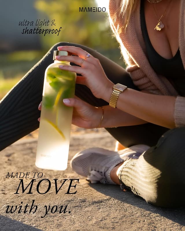 Thumbnail 2 de MAMEIDO Gourde 1 l Bouteille d'eau design