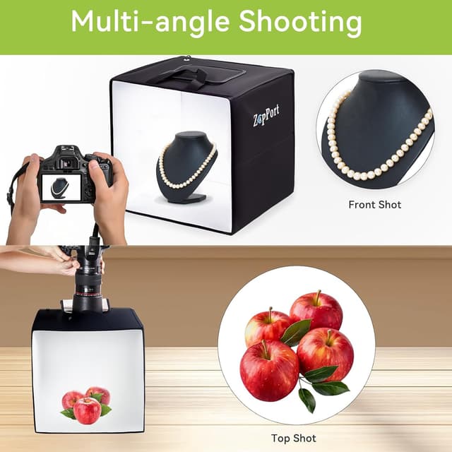 Thumbnail 4 de Photo Light Box 40x40cm with 120 LEDs