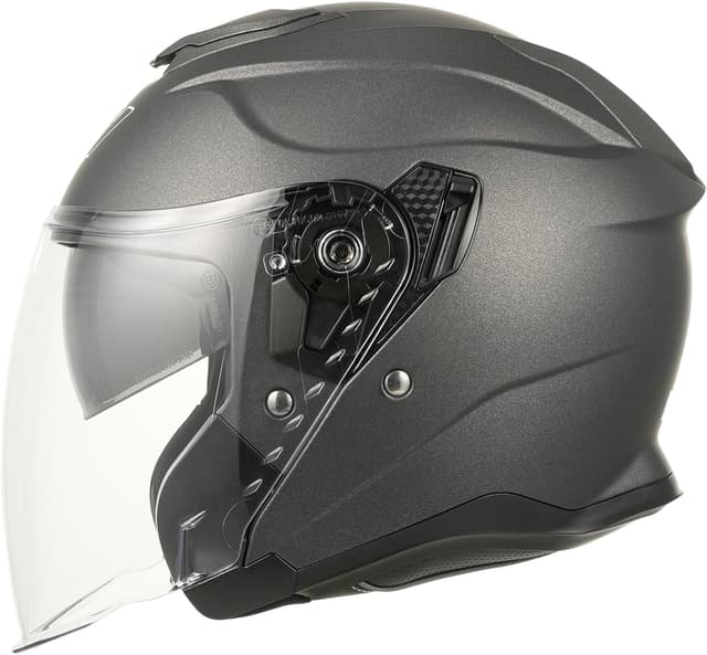 Detalle 2 de MY Jethelm Rollerhelm MY-835 mit Sonnenblende, ECE 22.06 & herausnehmbarem Komfort-Innenfutter