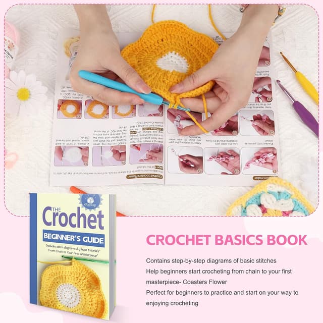 Thumbnail 4 de Reessy Crochet Kit 88-piece beginners set