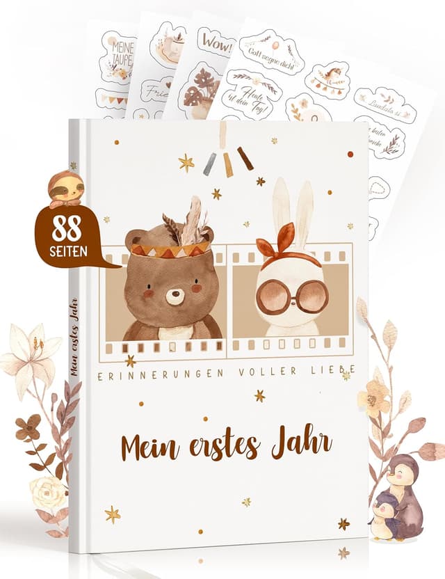 Detalle de Mein erstes Jahr Babyalbum Babyalbum 88 Seiten
