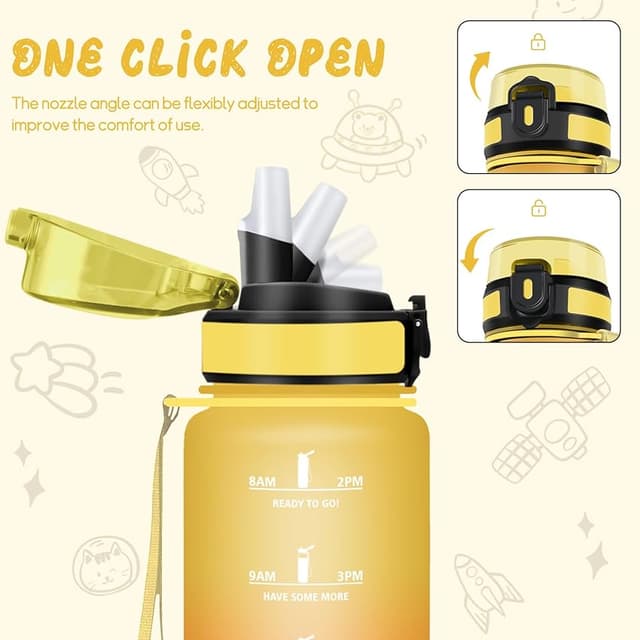 Detalle de HoneyHolly Botella Agua 500 ml para niños colegio