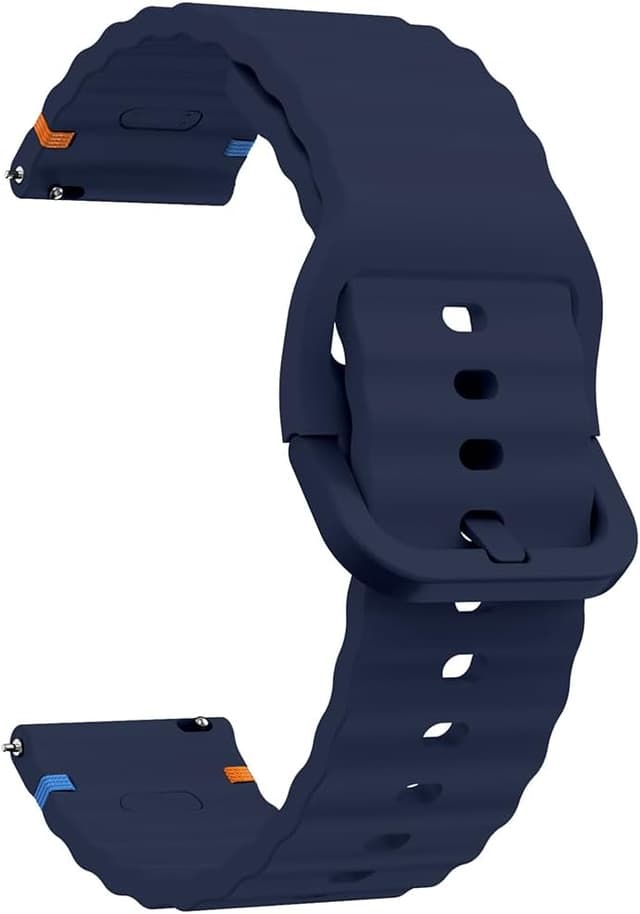 Detalle de 22mm silicone watch strap for Coros and Ticwatch