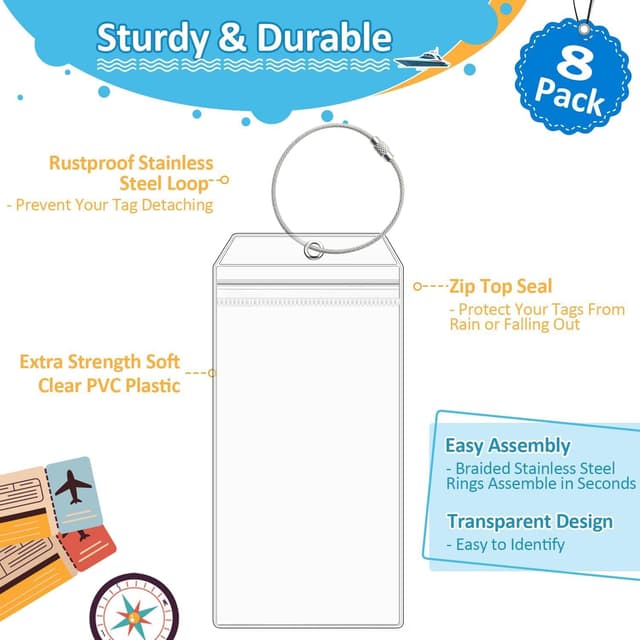 Thumbnail 3 de Kofferanhänger Kreuzfahrt 18x8,9 cm