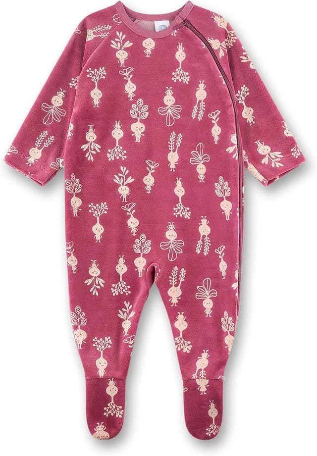 Detalle de Sanetta Baby Mädchen Schlafanzug Strampler rosa